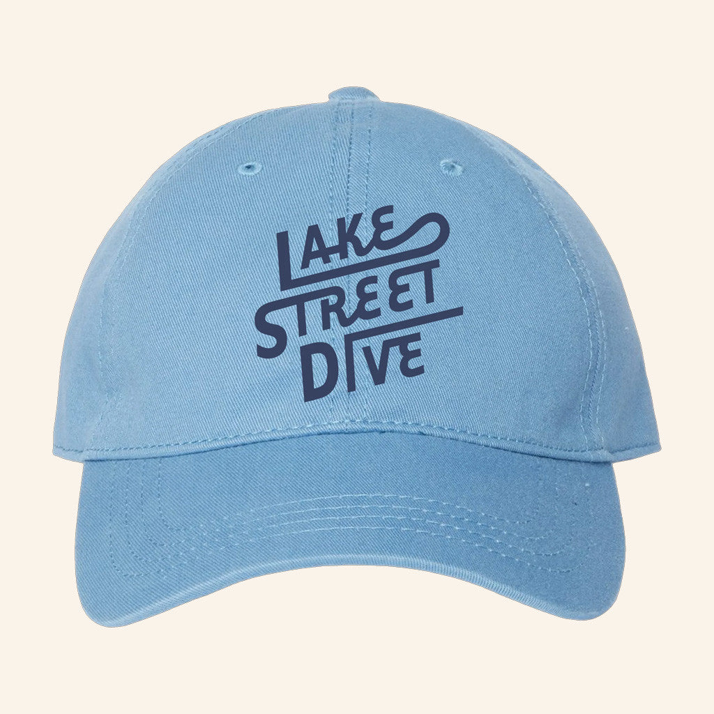 Lake Street Dive Merch Blue Classic Logo Hat Gifts For Son