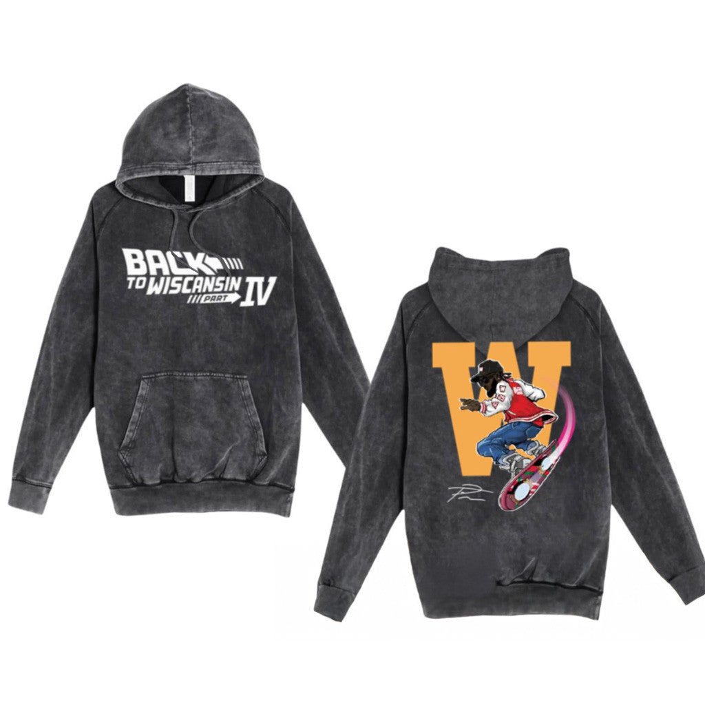 Nappy Boy Entertainment Merch Back To Wiscansin IV Hoodie Gifts For Friends