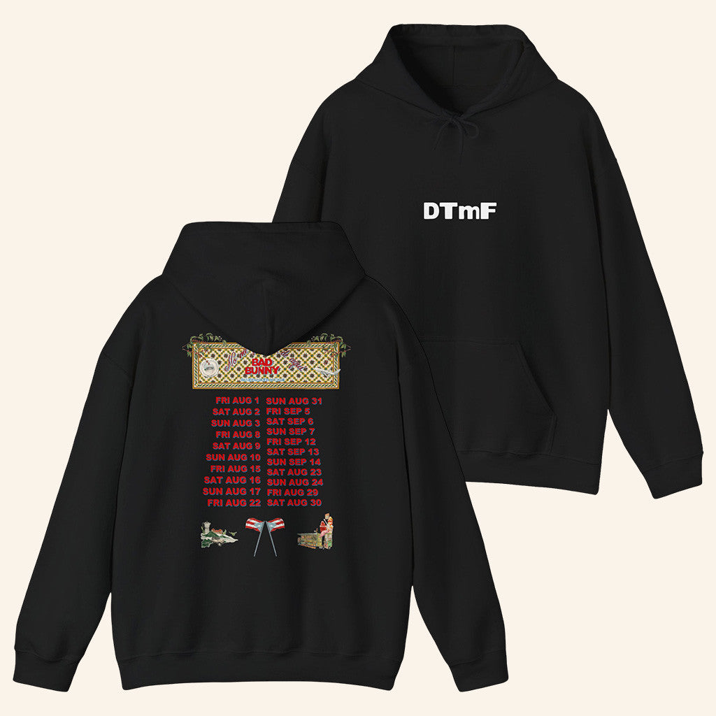 DTMF Merch Concho Tour Dates Hoodie Debi Tirar Mas Fotos Merch Gifts For Dad