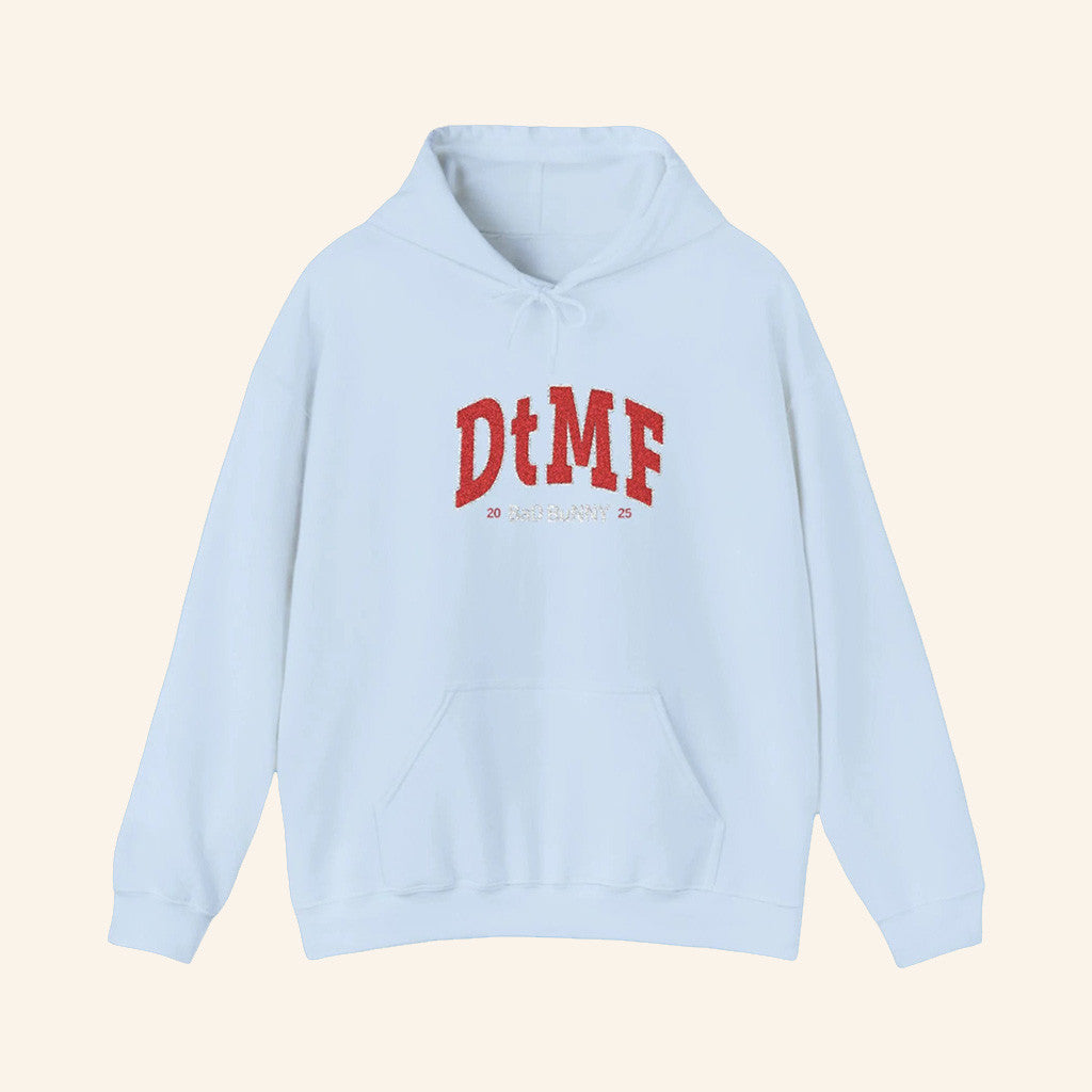 DTMF Merch White DTMF Hoodie Debi Tirar Mas Fotos Merch Gifts For Dudes
