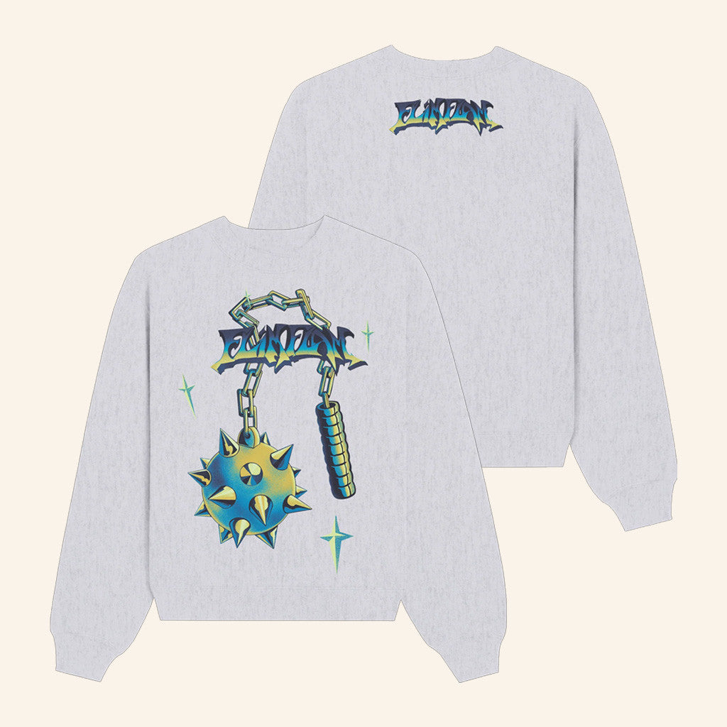 Flimflam Merch Flim Flail Heather Grey Sweatshirt Gift For Dudes