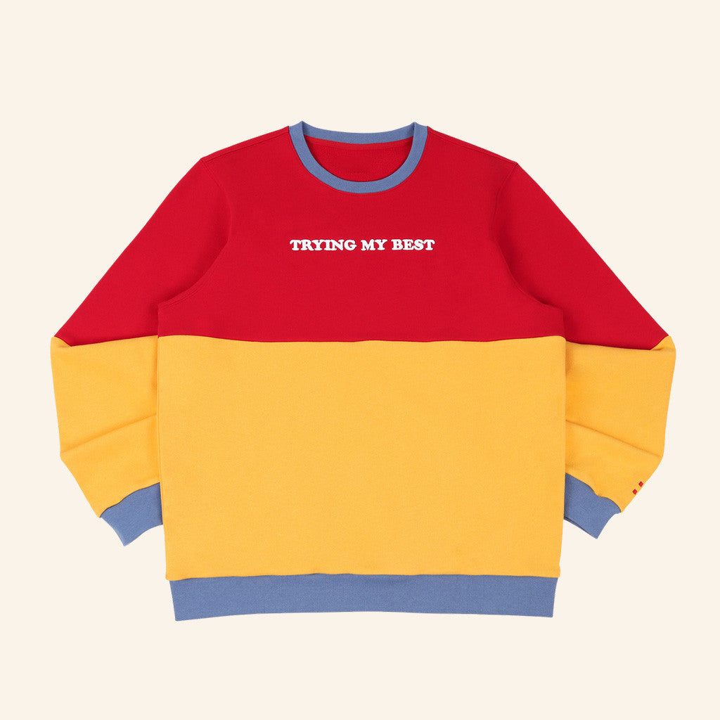 Trying My Best Sweatshirt Best Gifts For Girlfriend