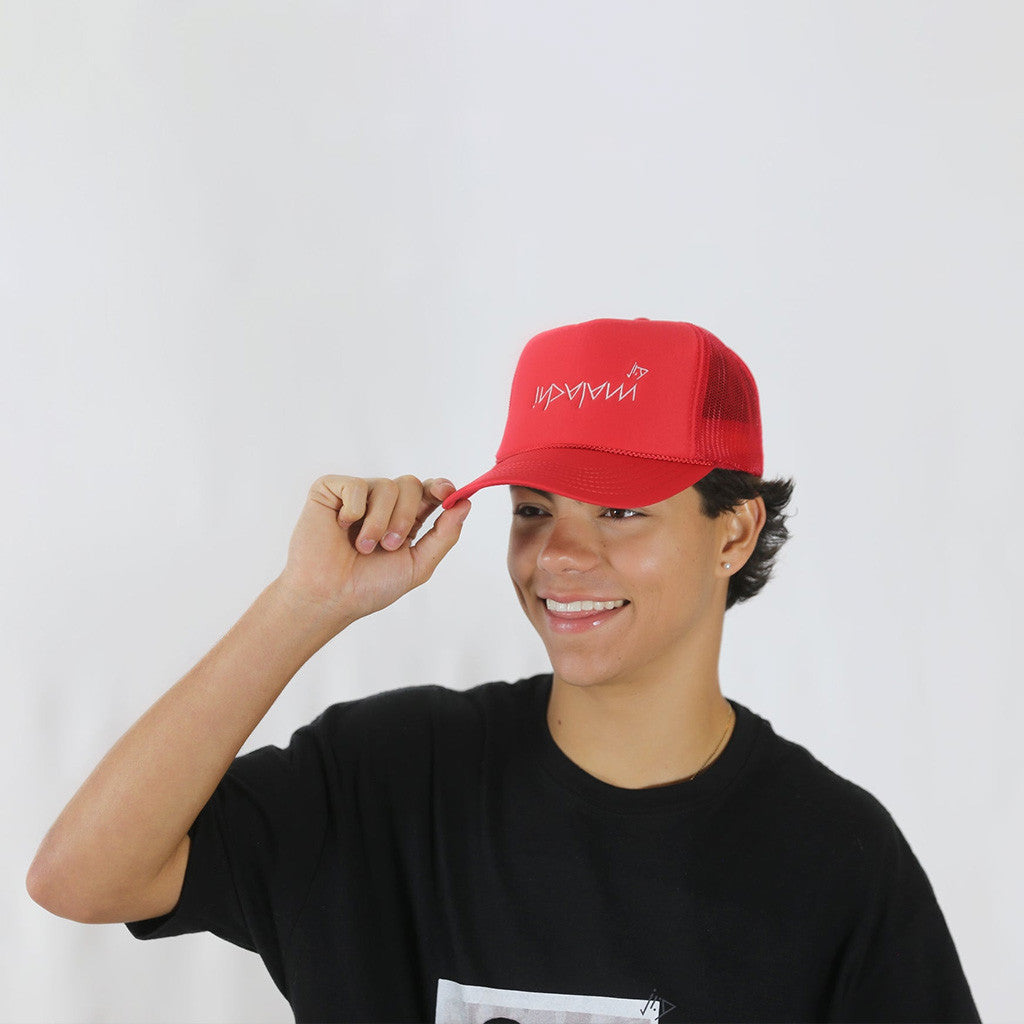 Malachi Barton Merch Red Trucker Hat Gift Ideas For Husband