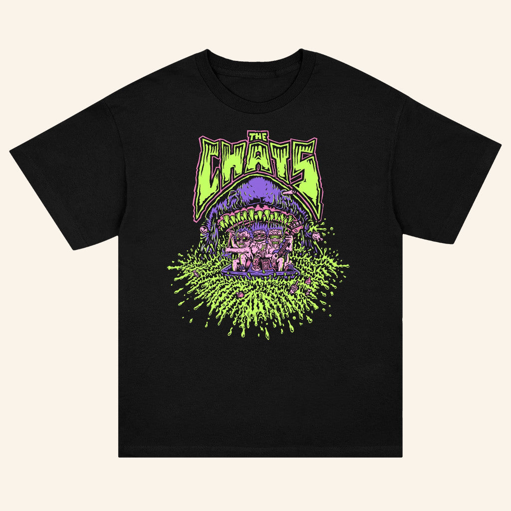 The Chats Merch Shark Black T-Shirt Gifts For Husband