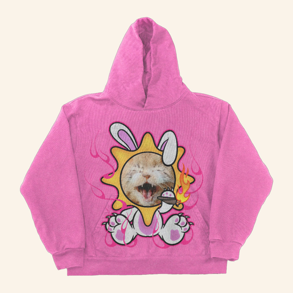 Che Merch Pink Cat Hoodie Rapper Che Shirt Gifts For Girlfriend