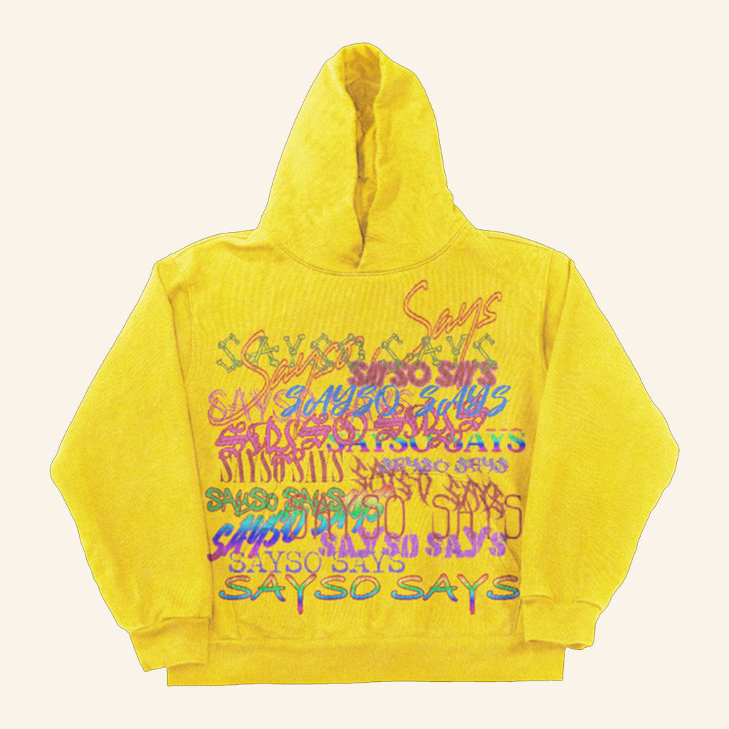 Che Merch Yellow Sayso Says Hoodie Rapper Che Shirt Best Gifts For Friends