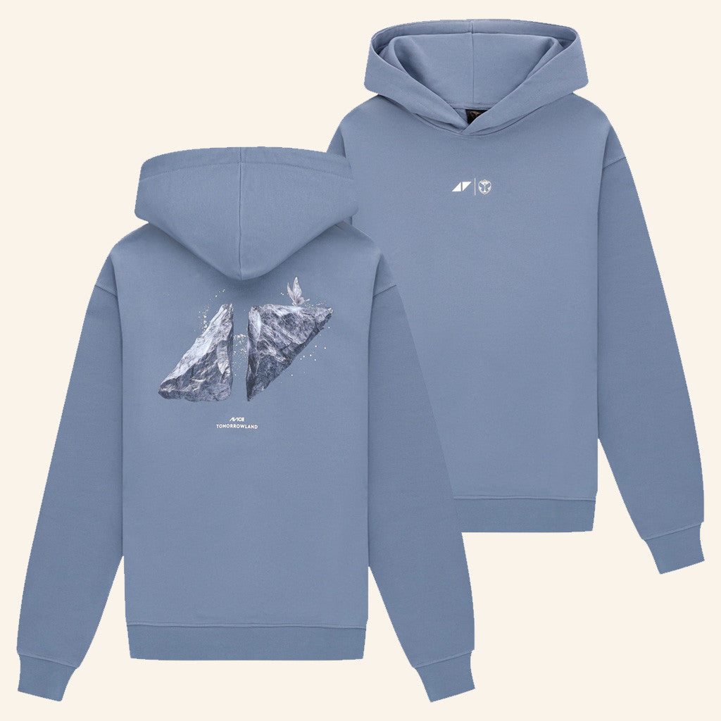 Tomorrowland Merch Avicii Blue Hoodie Gifts For Husband