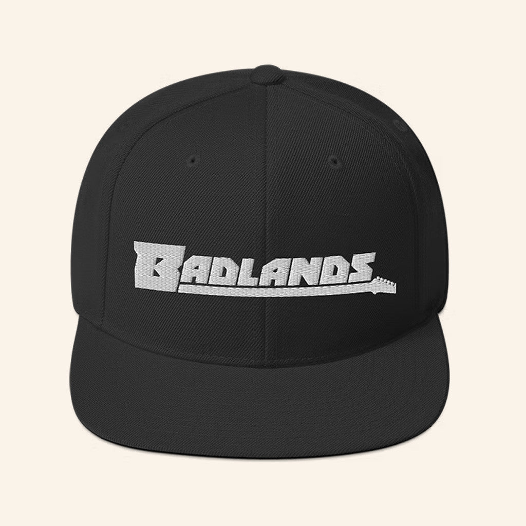 Badlands Guitar Company Merch Badlands Snapback Hat Gifts For Husband