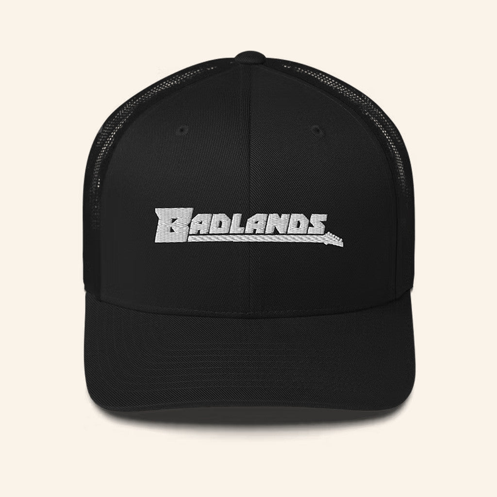 Badlands Guitar Company Merch Badlands Trucker Hat Gifts For Dad