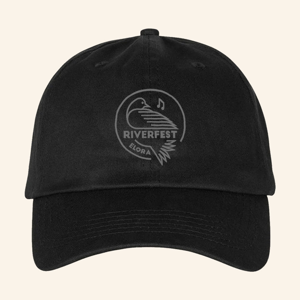 Dine Alone Merch Riverfest Elora Bird Logo Hat Present For Dad