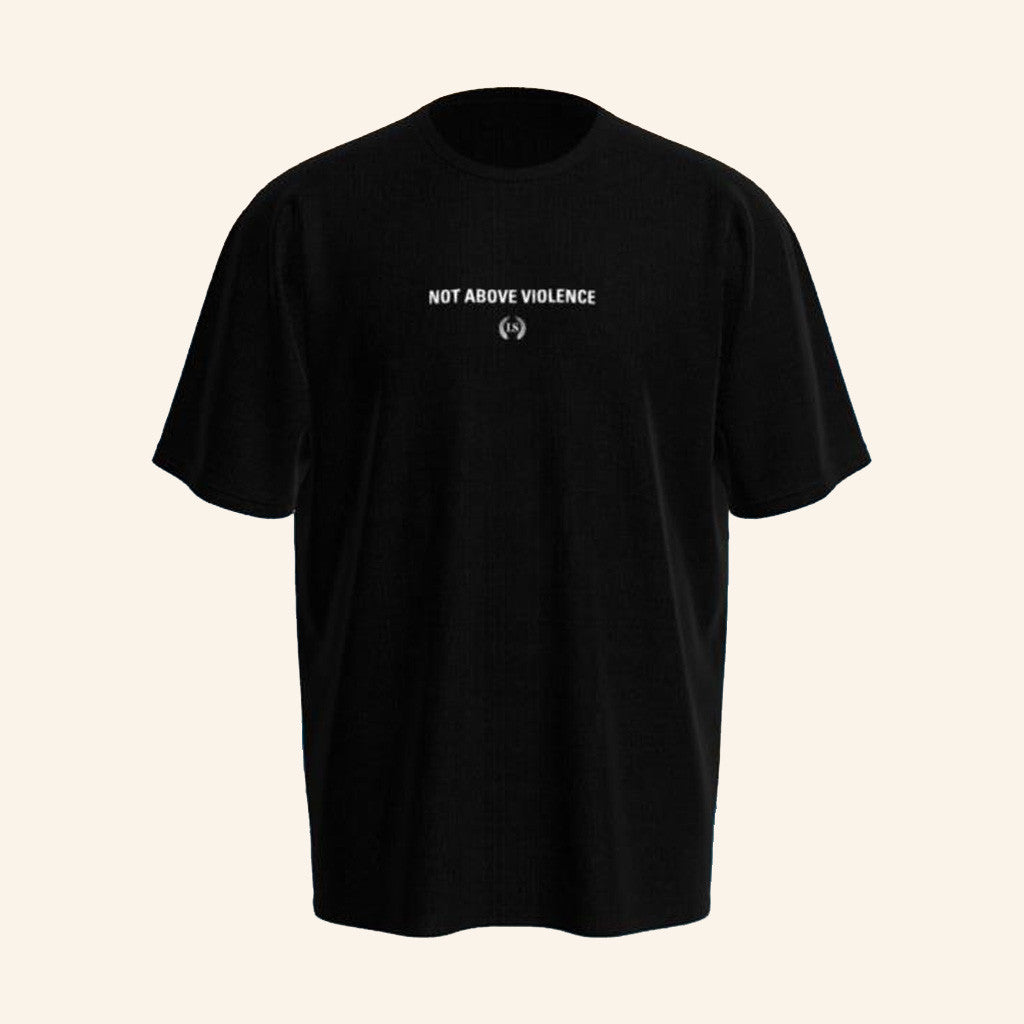 Leo Skepi Merch Not Above Violence T-Shirt Present For Husband