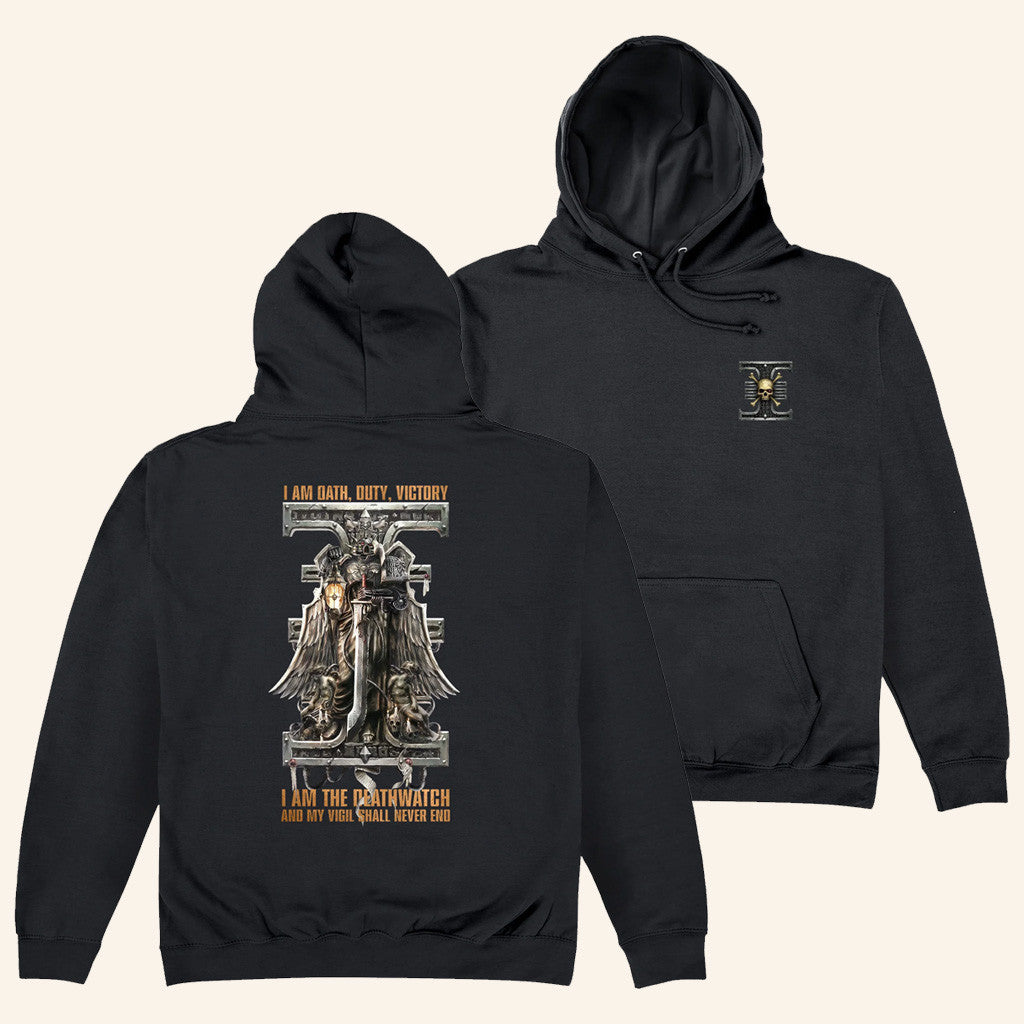 Warhammer Merch Deathwatch I Am The Deathwatch Hoodie Gifts For Dad