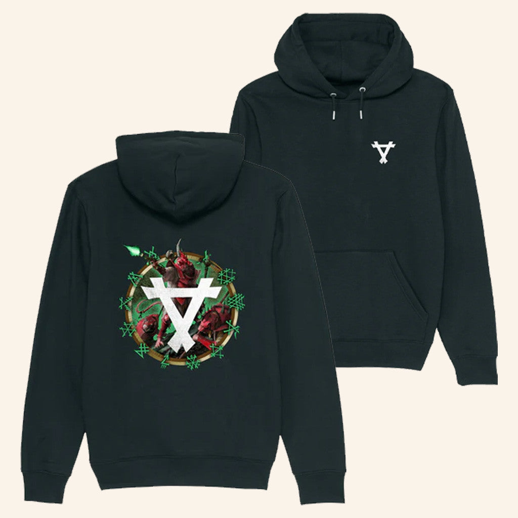 Warhammer Merch Premium Skaven Double Print Hoodie Gifts For Him