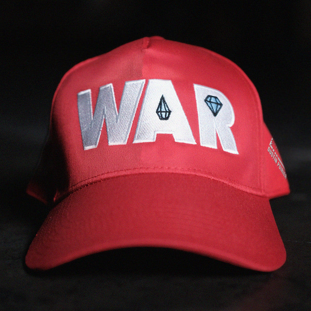 Full Violence X Dustin Poirier Merch War Hat Red Hat Gift For Dad