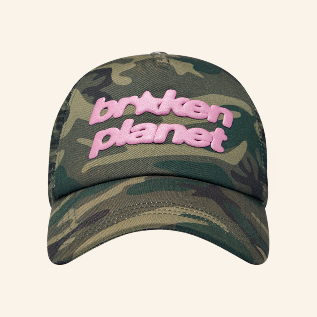 Broken Planet Merch Camo Hat Gift For Boyfriends