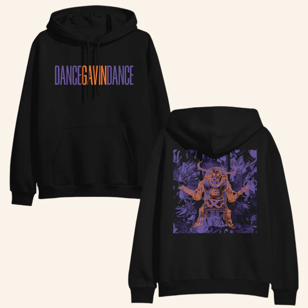 Dancegavindance Band Merch Outline Hoodie Gifts For Besties