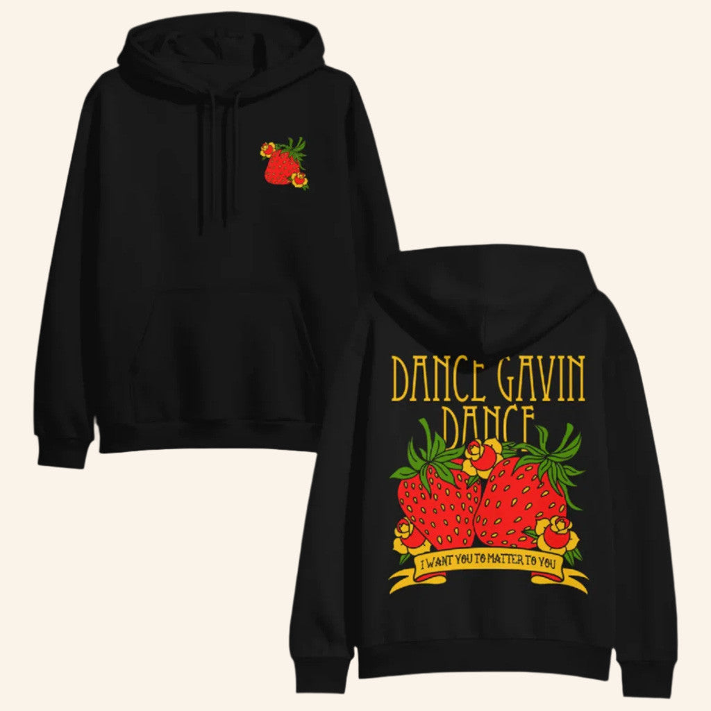 Dancegavindance Band Merch Strawberry’s Wake Hoodie Gifts For Fans