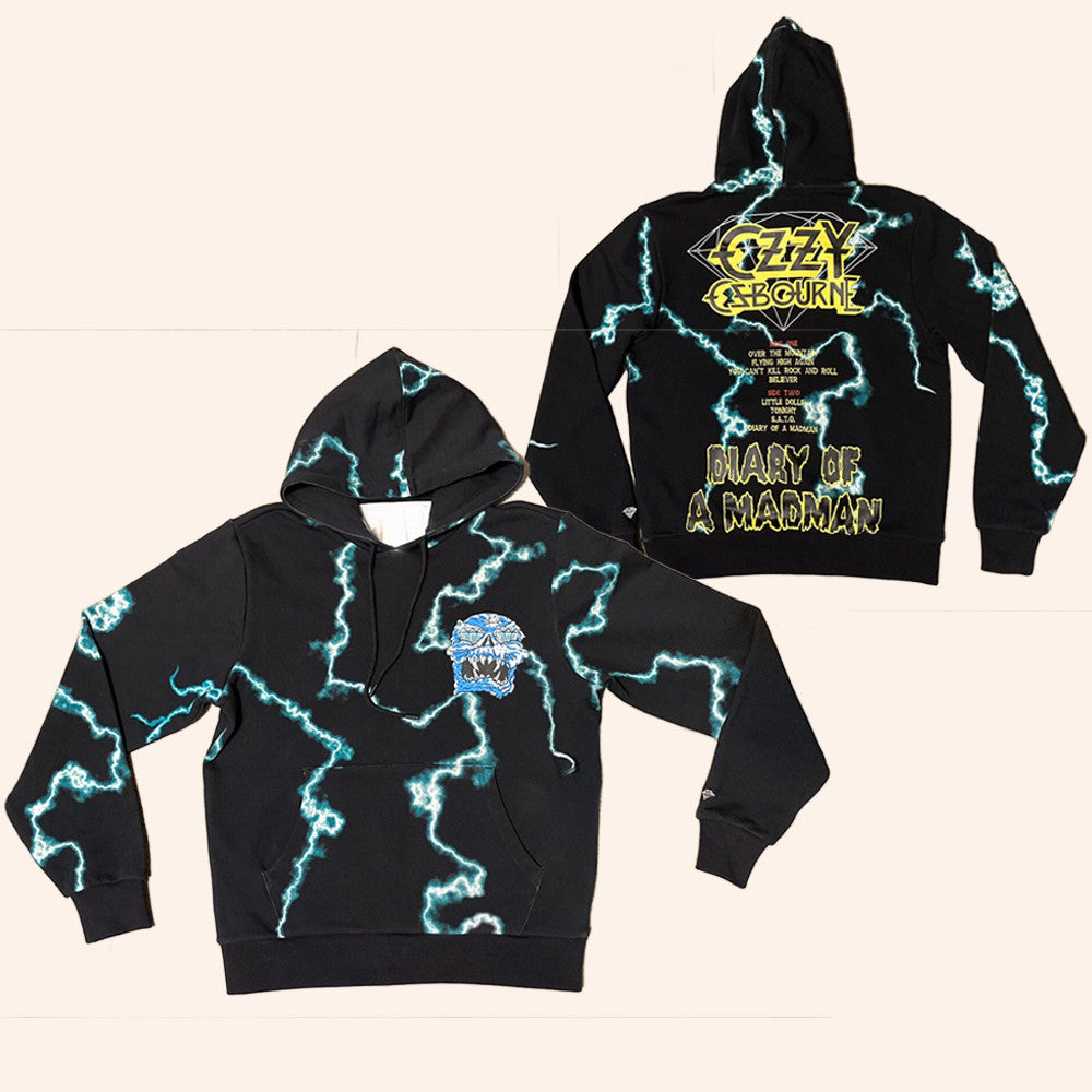 Diamond Supply X Ozzy Ozbourne Diary Of A Madman Hoodie Ozzy Ozbourne Hoodie Gifts For Son