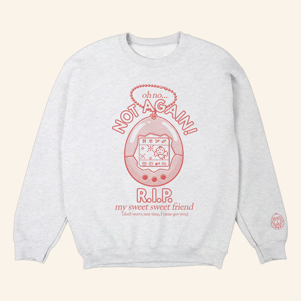 Retrokid Merch Retrokid Originals Sweet Friend Sweatshirt Heather Grey Gifts For Friends