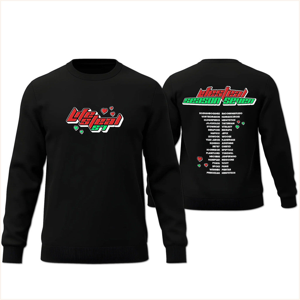Lifesteal Merch Lifesteal Season 7 Sweatshirt Gifts For Husband
