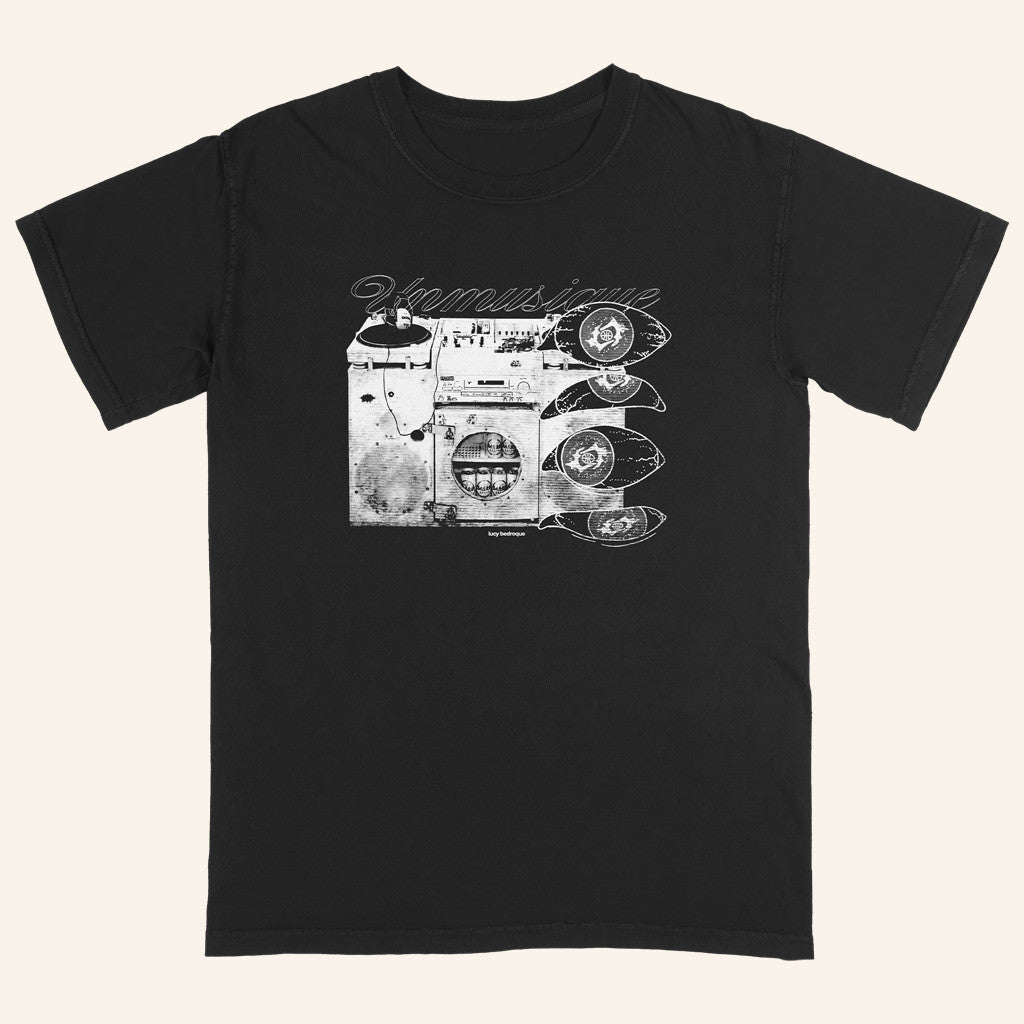 Deadair Merch Lucy Bedroque Unmusique Black T-Shirt Gifts For Friends