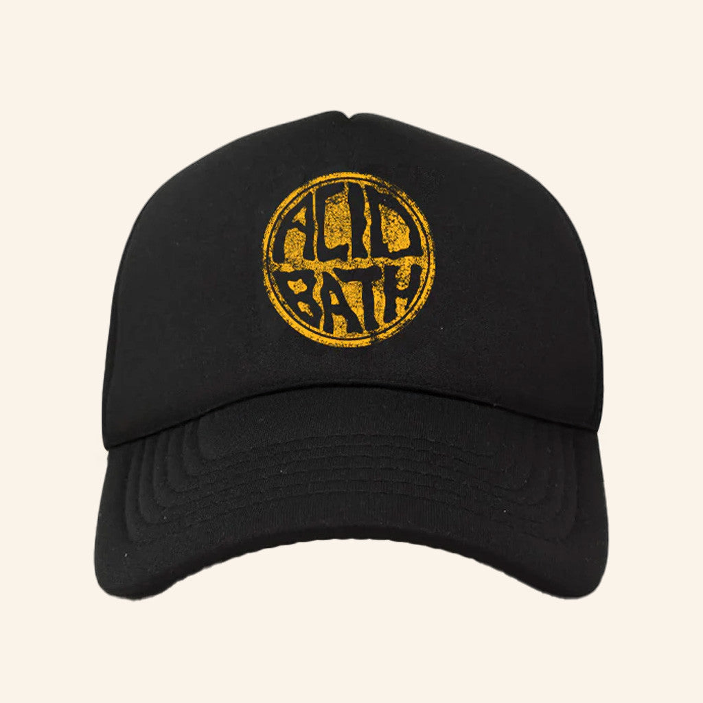 Acid Bath Official Merch Circle Logo Trucker Hat Best Gifts For Dad