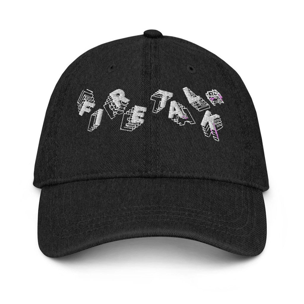 Firetalkrecs Merch Fire Talk Logo Denim Hat Gifts For Your Boyfriend