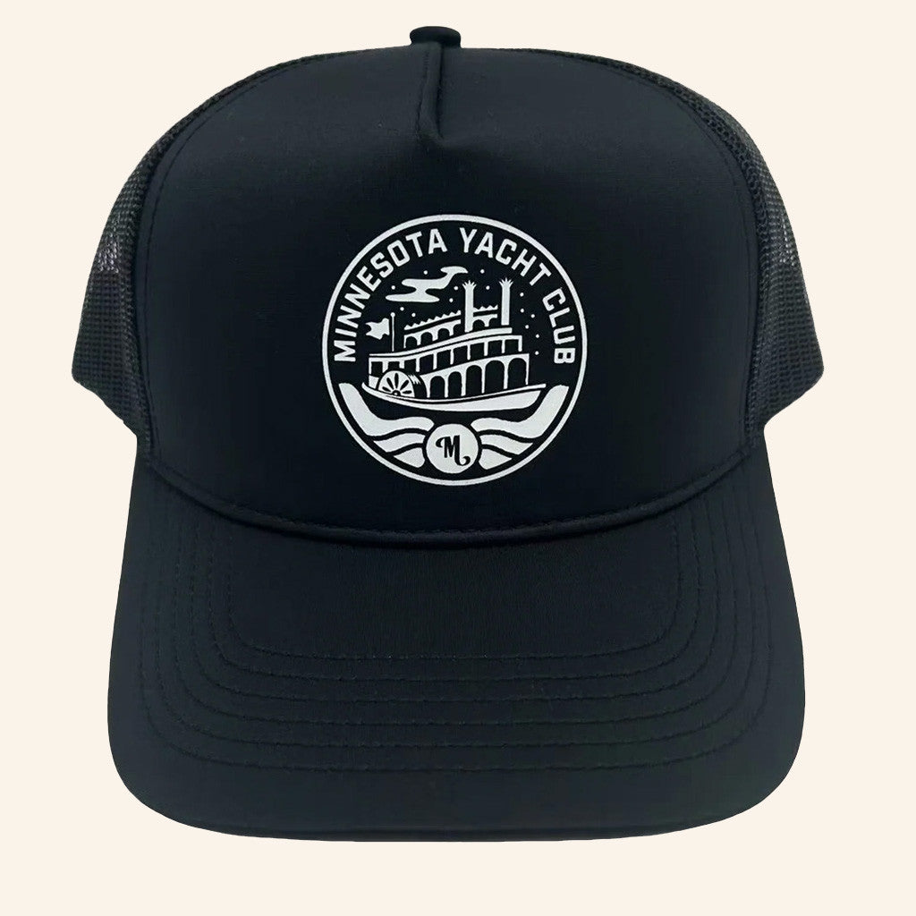 Minnesota Yacht Club Festival Merch Minnesota Yacht Club Logo Trucker Hat Dad Gifts