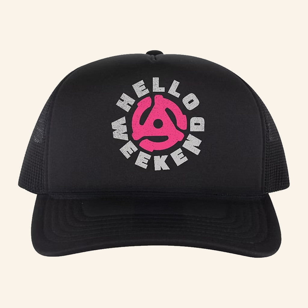 Helloweekendmusic Merch Hw Foam Trucker Hat Gifts For Her