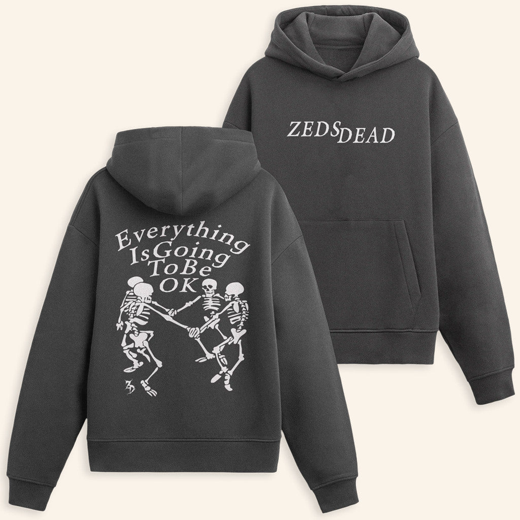 Zeds Dead Merch Zeds Dead Everything Is Ok Hoodie Gifts For Dad