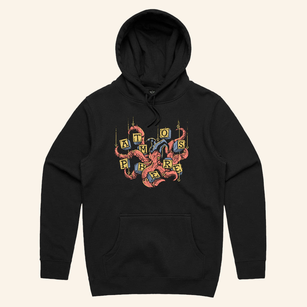 Rhymesayers Merch Atmosphere Octo Black Hoodie Gifts For Him