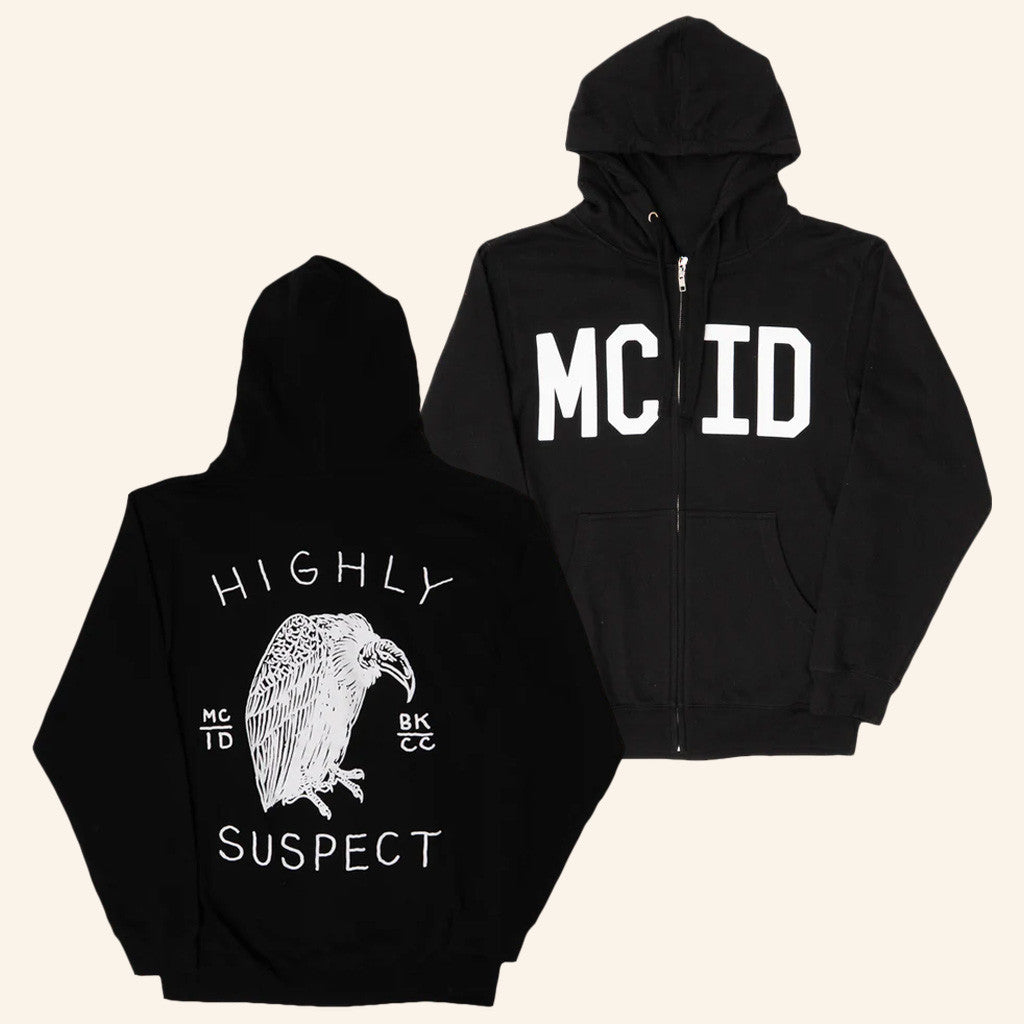 Highly Suspect Merch Mcid Zip Up Hoodie Best Gifts For Boyfriend