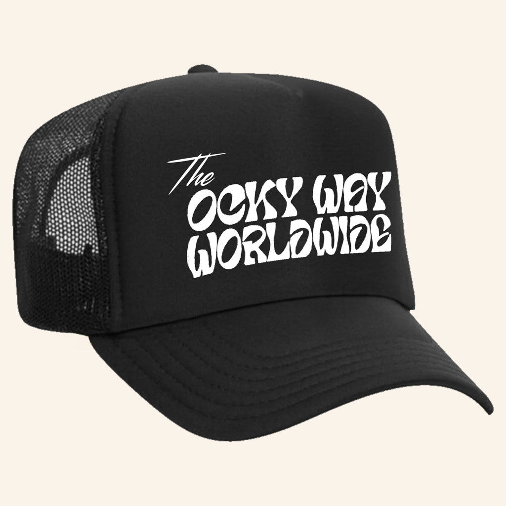 Theockywayshop Merch Ocky Way Foam Trucker Hat Gift Ideas For Him