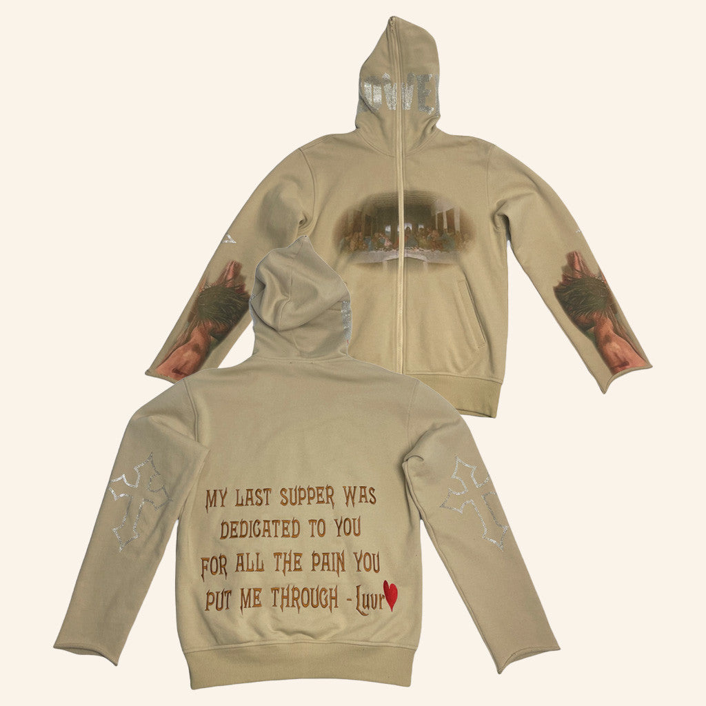 Dowen Clothing Merch Last Supper Full Zip Hoodie Dowen Hoodie Gifts For Husband