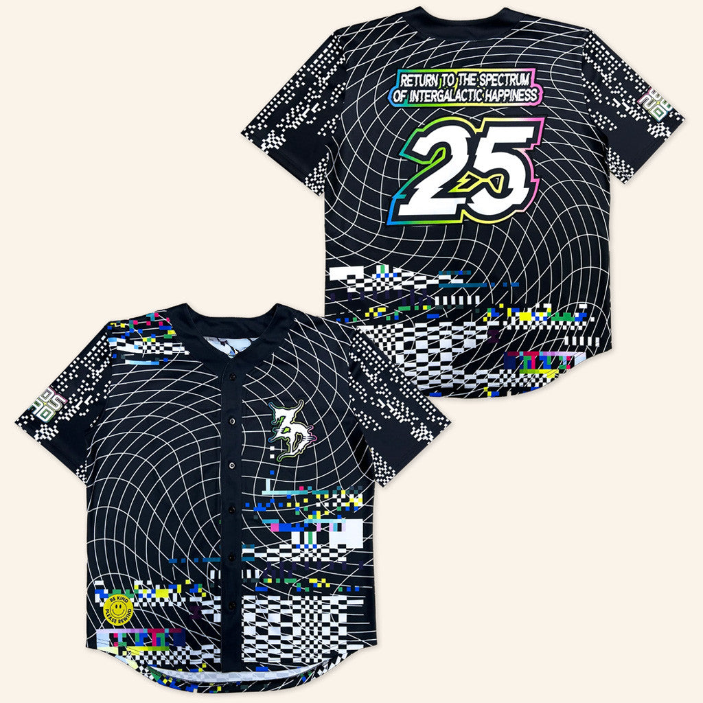 Zeds Dead Official Merch Shop Zeds Dead Glitch Baseball Jersey Gifts For Besties