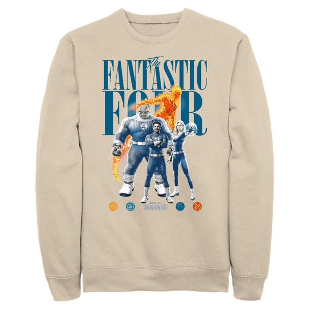 Fantastic 4 First Steps Team Sweatshirt Gifts For Friends