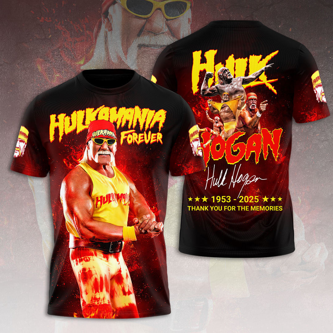 RIP Hulk Hogan T-Shirt Thank You For The Memories Shirt Gifts For Fans