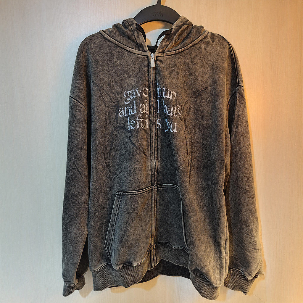 Keshi Zip Hoodie Gave It Up And All That's Left Is You Hoodie Gifts For Him