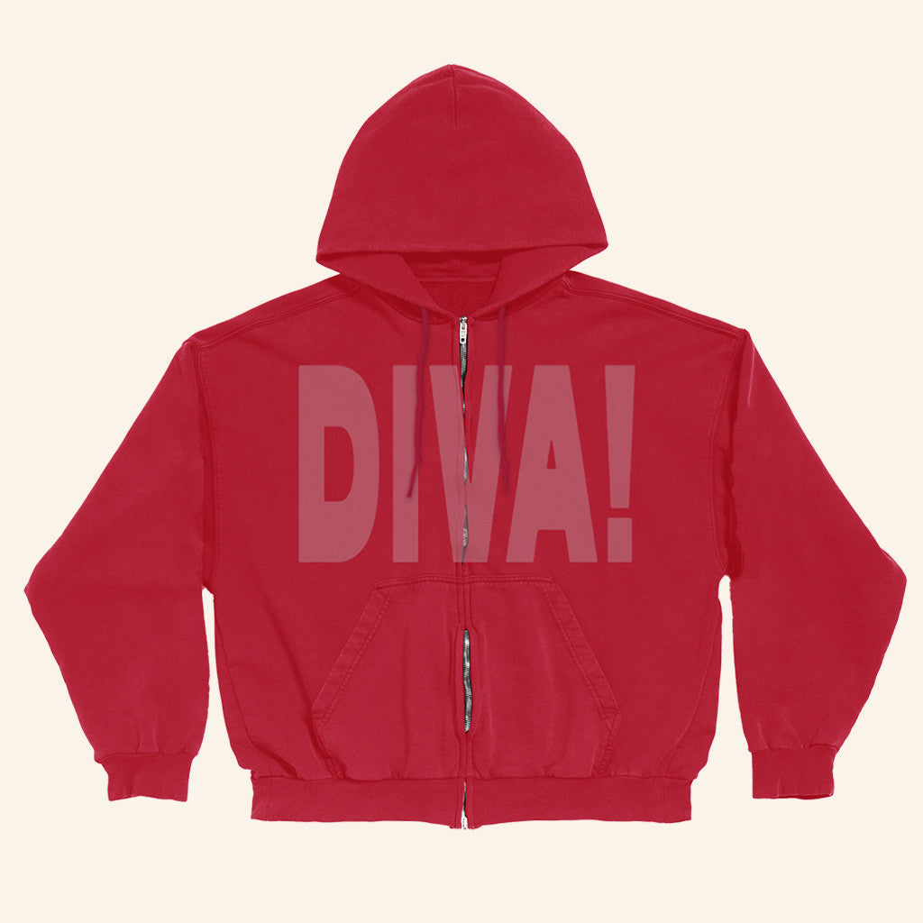 Role Model Merch DIVA Zip Hoodie Gifts For Best Friends