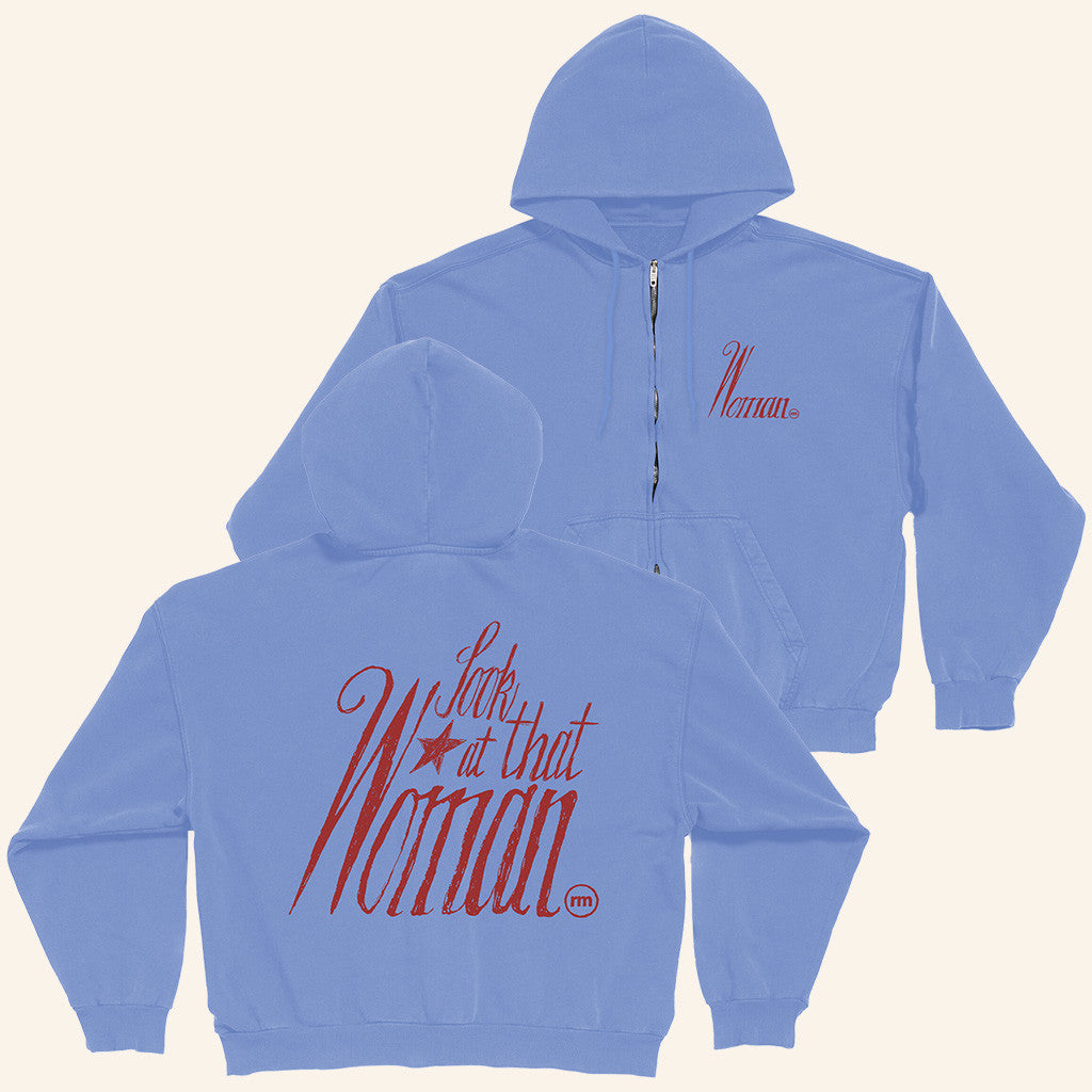 Role Model Merch Role Model Look At That Woman Zip Hoodie Gifts For Wife