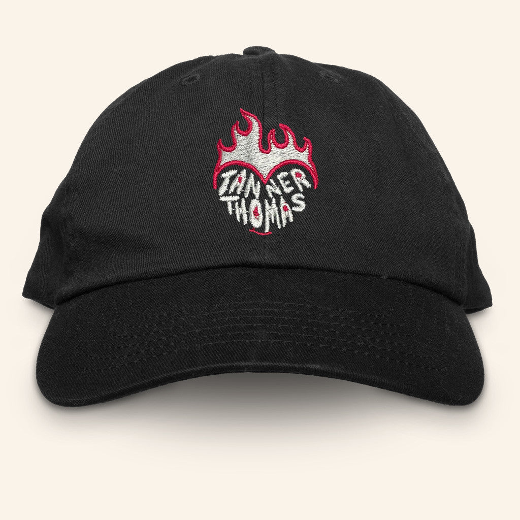 Down Right Merch Tanner Thomas Black Embroidered Hat Gifts For Him