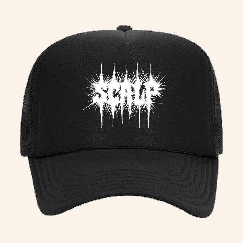 Allin Merch Scalp Logo Trucker Hat Gifts For Dad