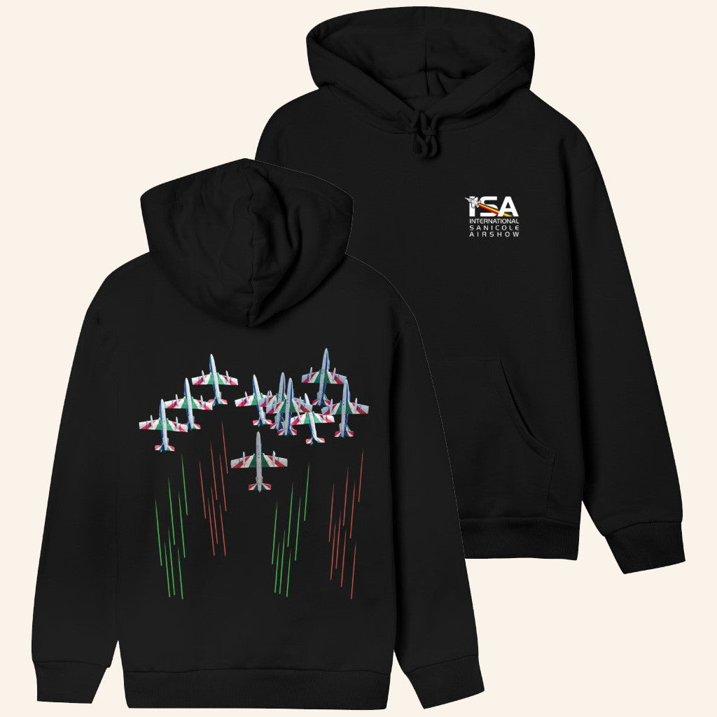 Airshow Merch Frecce Tricolori 65 Years Hoodie Gift Ideas For Husband
