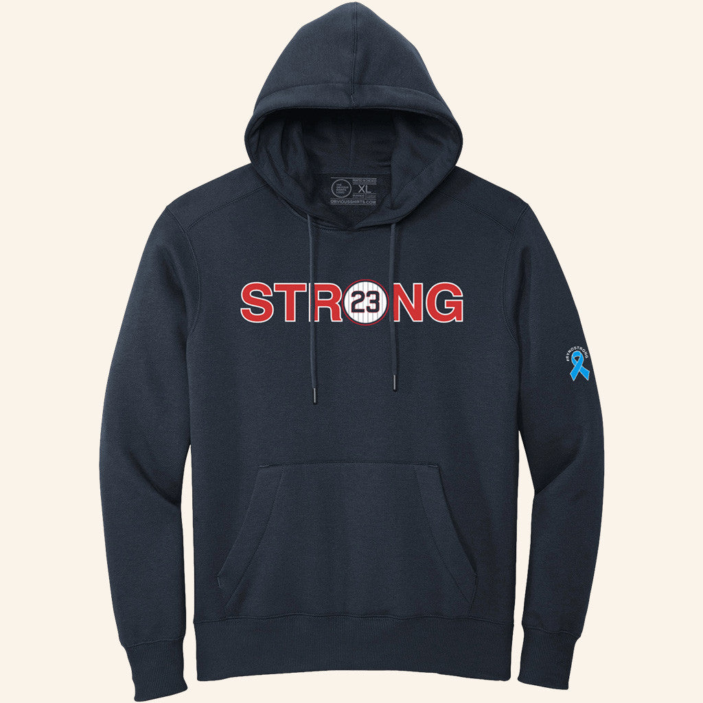We Are All Ryno Strong Navy Hoodie FO23VER Hoodie Ryne Sandberg Merch Gifts For Father