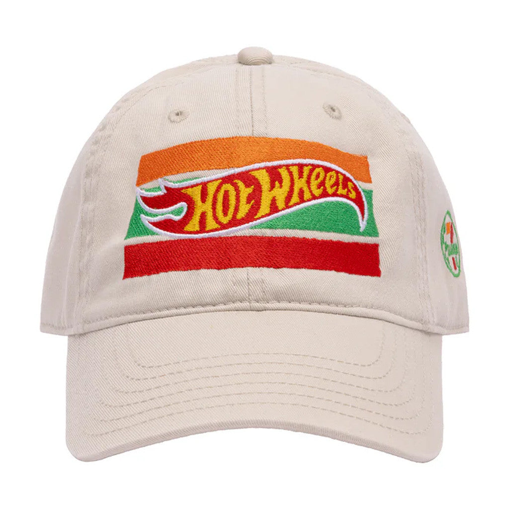 7 Collection Merch 7-Eleven X Hot Wheels Racing Stripes Embroidered Hat Gift Ideas For Him