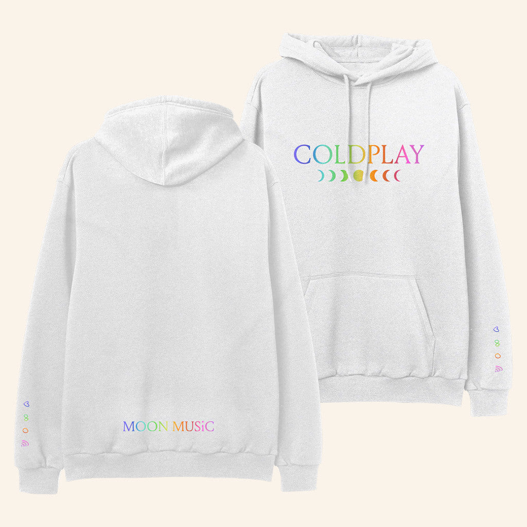 Coldplay Merch Coldplay Logo Hoodie Birthday Present For Husband