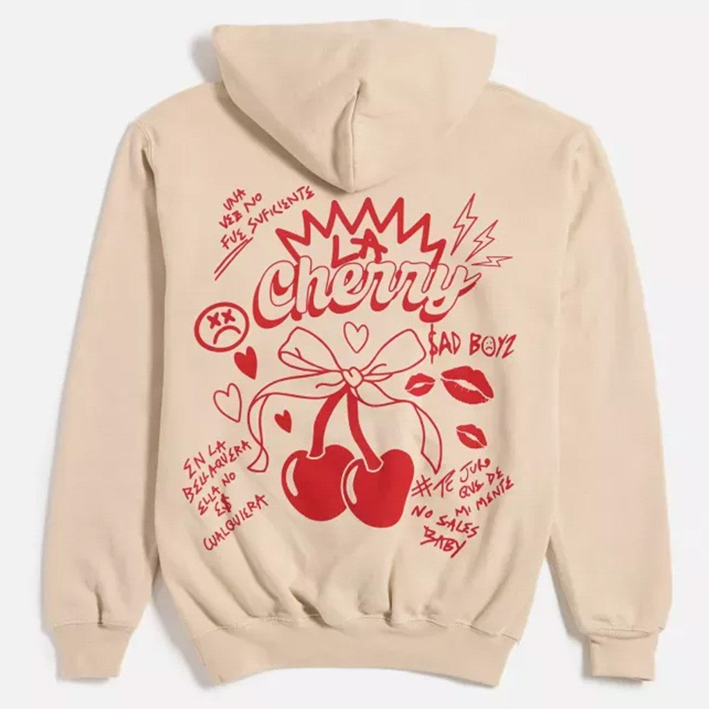 Junior H Sad Boyz Merch Sad Boyz La Cherry Hoodie Gifts For Besties