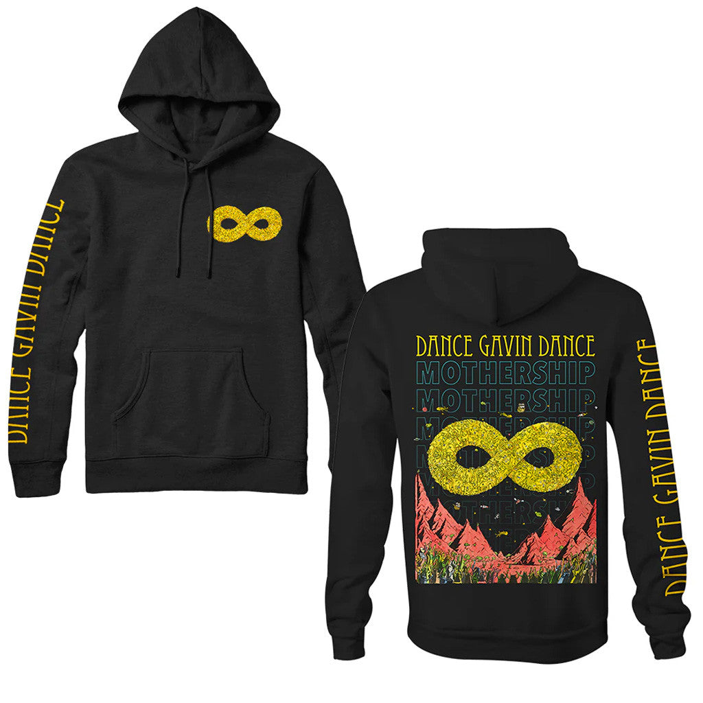 Rise Records Merch Dance Gavin Dance Mothership Black Hoodie Dad Gifts