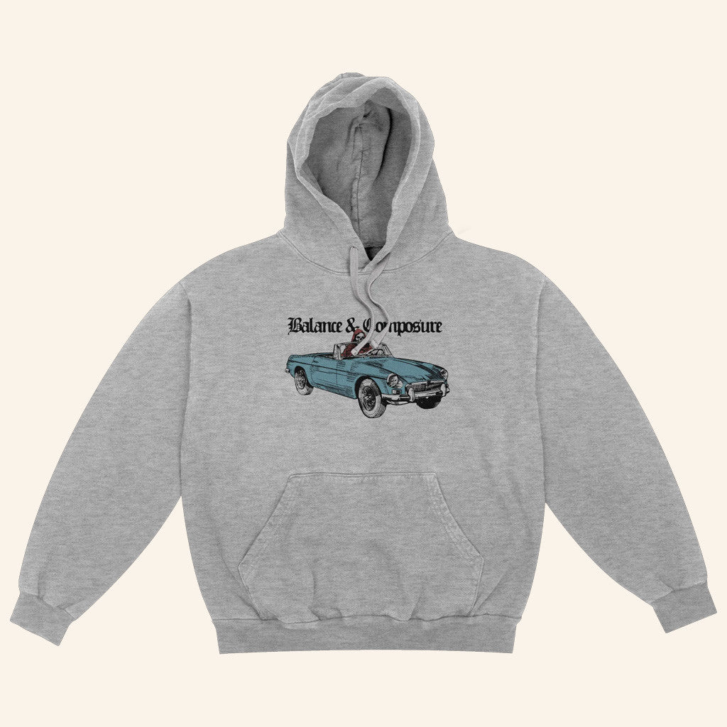 Balanced Comp Merch Driver Grey Hoodie Gifts For Husband