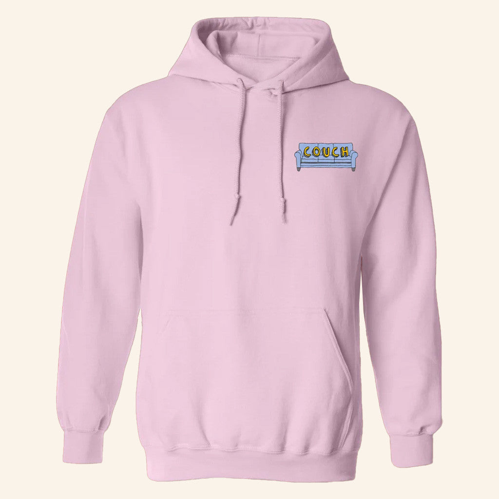 Couch The Band Merch Pink Hoodie Gift Ideas For Girlfriend
